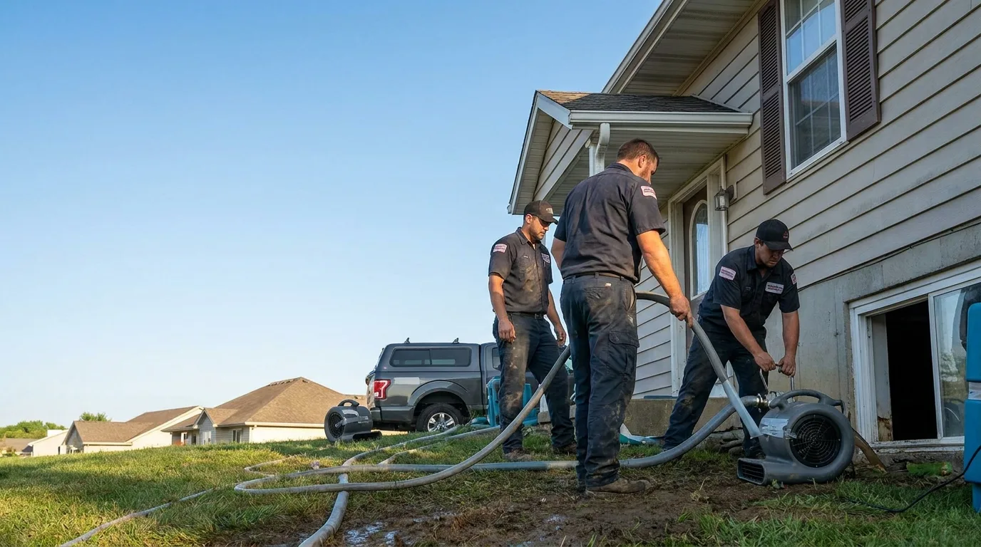 Water Removal in Center Point, TX near me